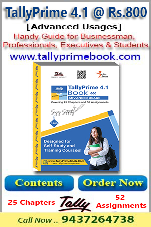 Get.. TallyPrime-3.* Book (Advanced Usage)