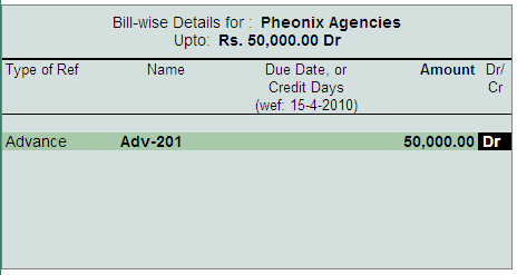 TDS on Advance Payments to Party & Adjustment in Tally.ERP9