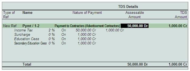 FAQ on TDS  in Tally.ERP9