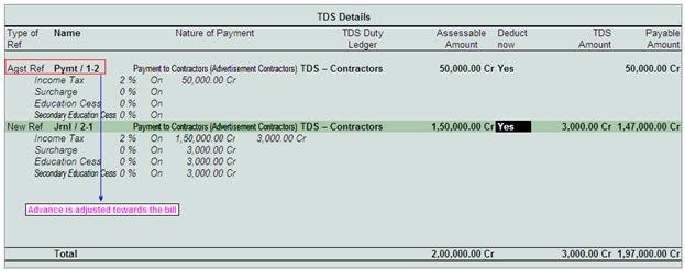 FAQ on TDS  in Tally.ERP9