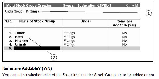 Advanced Inventory in Tally.ERP9